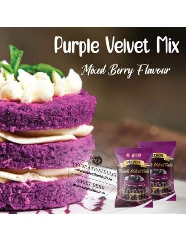 Vizyon purple velvet cake - mix pentru cofetarie 10kg