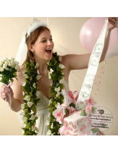 Bancomat surpriza tort, Money Pulling Box Happy Birthday 2