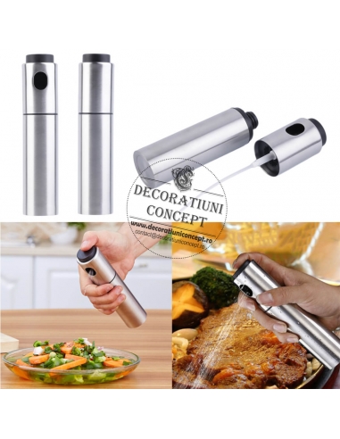 Recipient spray pulverizator ulei|otet, cu buton inalt