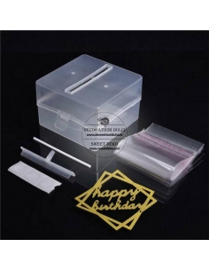 Bancomat surpriza tort, Money Pulling Box Happy Birthday