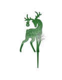 Cake topper de Craciun, ren cu mesaj