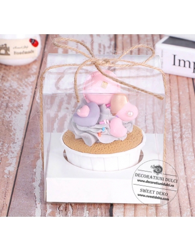 Cutii din PVC pentru o briosa | Decoratiuni Dulci