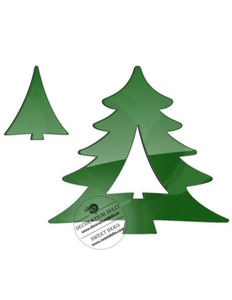 Sablon forma brad | pattern cake