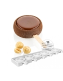 Mulaj cakesicles, inghetata pe bat Gel017M SUN Silikomart