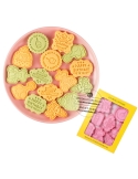 Set decupatoare aniversare, Happy Birthday (8pcs.)