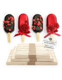 Bete din lemn cakesicles / inghetata pe bat (100 buc) 2
