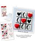 Imagine comestibila - Tic Tac Toe Love