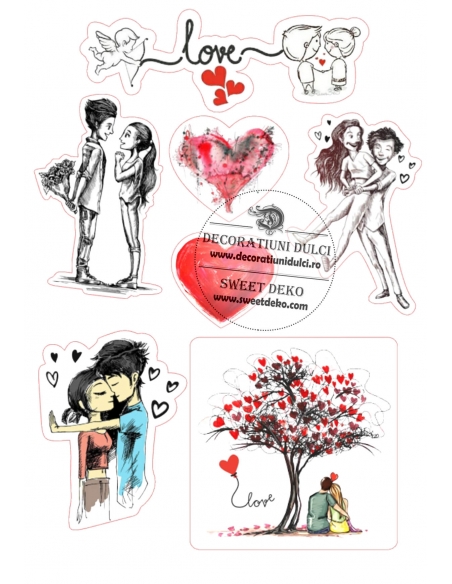 Imagine comestibilă, prima dragoste