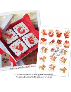 Imagine comestibilă, ursuleți și mesaje de iubire 2