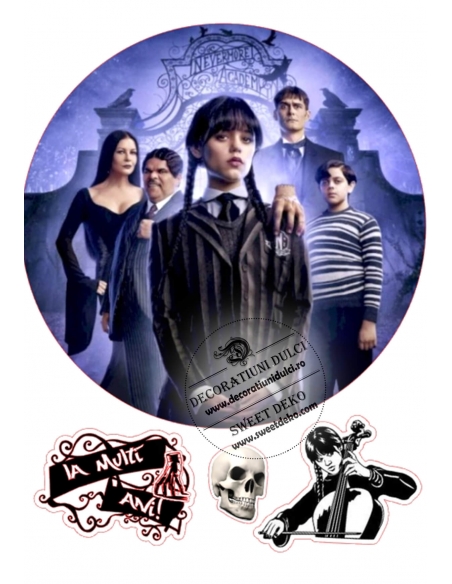 Imagine comestibilă, Wednesday Addams Family