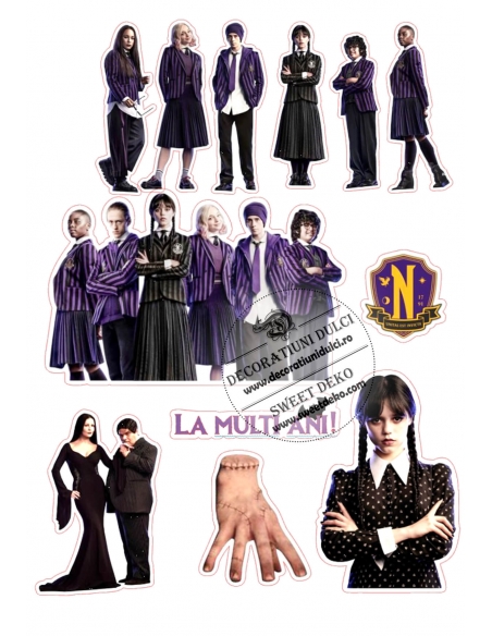 Imagine comestibilă, Wednesday și colegii