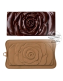 Mulaj tableta ciocolata cu model trandafir