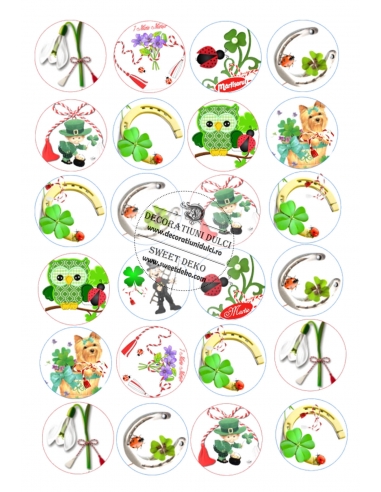 Imagine martisoare comestibile 4cm