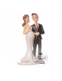 Figurina tort, mire si mireasa insarcinata