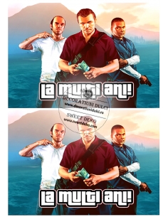 Imagine decor tort GTA 2