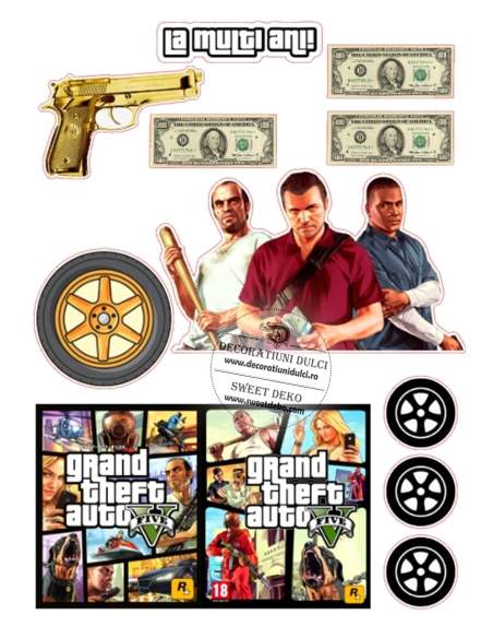 Imagine comestibila, colaj Grand Theft Auto
