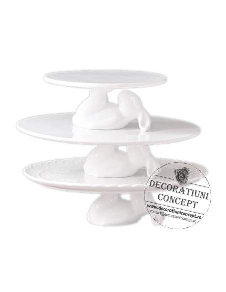 Platou sustinut de iepuras