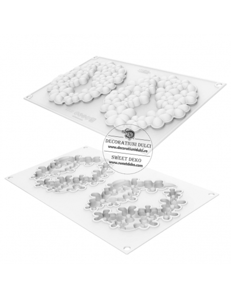 Decor Flora 80, mulaj Silikomart