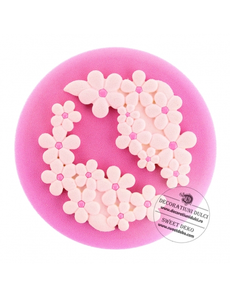 Decor Flora 80, mulaj Silikomart