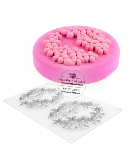 Decor Flora 80, mulaj Silikomart