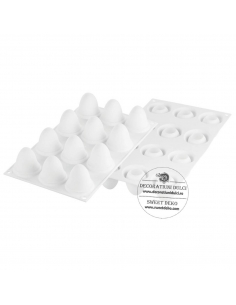 Mulaj mono portii in forma de OU, Silikomart egg 30 2