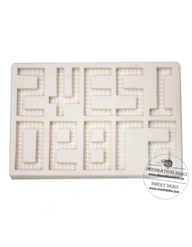 Mulaj cifre font Minecraft