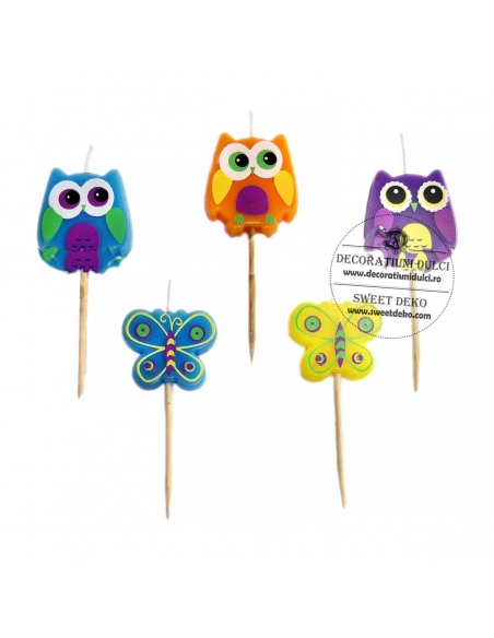 Lumanari bufnite si fluturasi