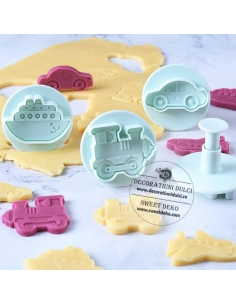 Decupatoare mijloace de transport | Decoratiuni Dulci 2