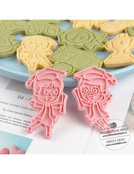 Set decupatoare absolventi (8buc)