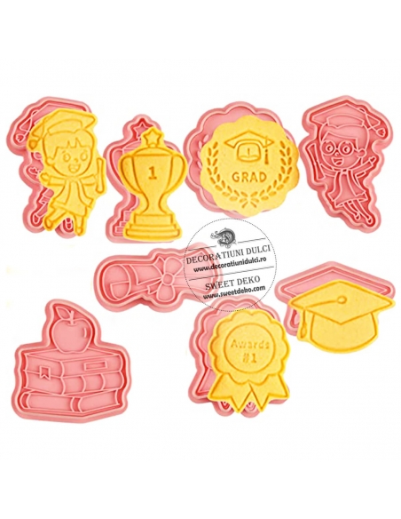 Set decupatoare absolventi (8buc)