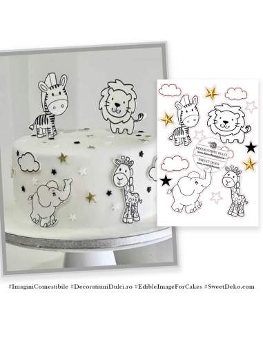 Imagine comestibila animalute desenate