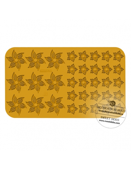 Mulaj broderie Botany silicon mold no 9 Silikomart