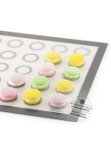 Plansa pentru copt macaron, fiberglass 30x40cm Silikomart