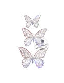 Fluturi argintii (12 buc/set) 2