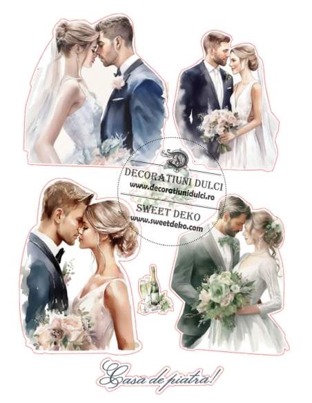 Imagine comestibila tineri casatoriti