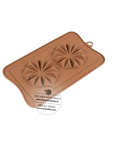 Mulaj forma ciocolata doua cavitati spiralate