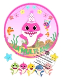 Imagine comestibila Baby Shark Girl