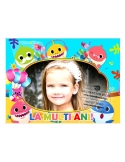 Imagine rama foto personalizata Baby Shark