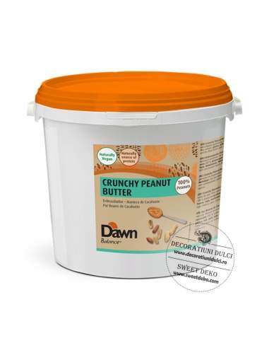Pasta de arahide cu bucati crocante, Dawn 3kg