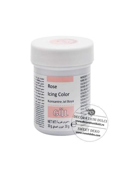 Colorant alimentar gel rose, Dr Gusto Rose 30g