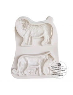 Mulaj din silicon familie de lei 2