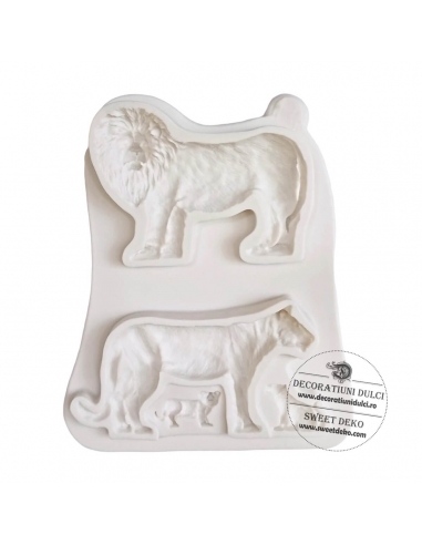 Mulaj din silicon familie de lei