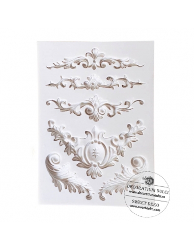 Mulaj 5 forme barok | Decoratiuni Dulci