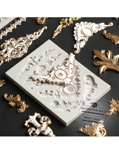 Mulaj 5 forme barok | Decoratiuni Dulci