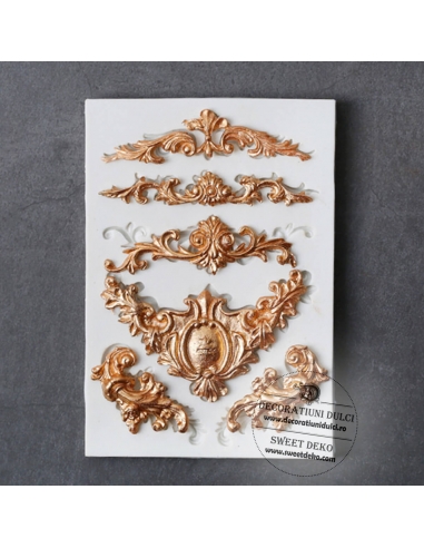 Mulaj 5 forme barok | Decoratiuni Dulci