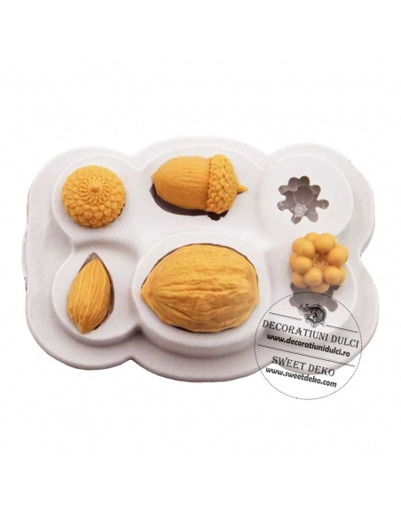 Mulaj nuca, ghinda, migdala si afine