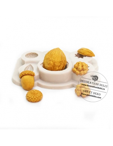 Mulaj nuca, ghinda, migdala si afine