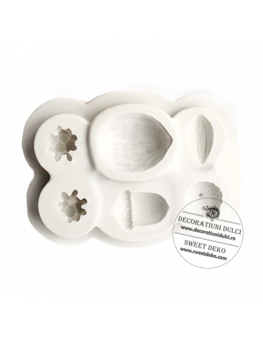 Mulaj nuca, ghinda, migdala si afine