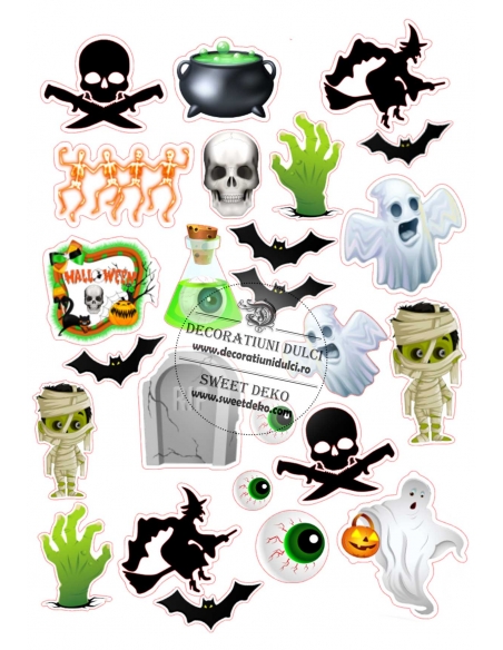 Imagini decorative Halloween | Decoratiuni Dulci