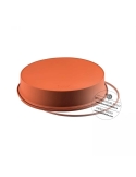Matrita silicon forma tarta diam. 24cm, flan pan Silikomart